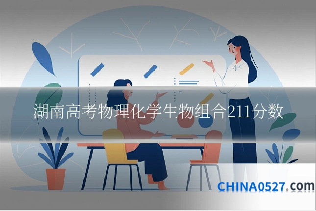 湖南高考物理化学生物组合211分数