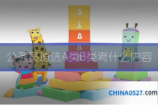 公务员遴选A类B类考什么内容