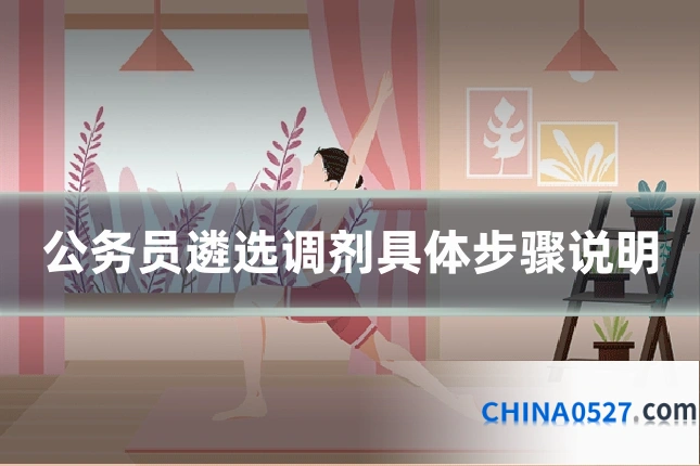 公务员遴选调剂具体步骤说明