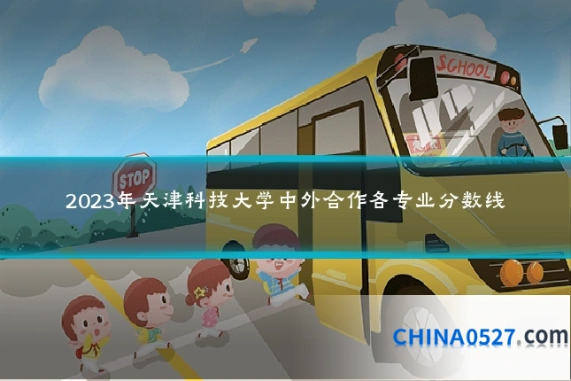 2023年天津科技大学中外合作各专业分数线
