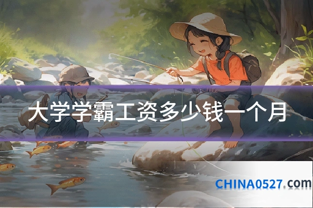 大学学霸工资多少钱一个月