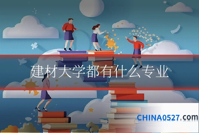 建材大学都有什么专业