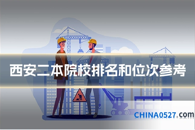 西安二本院校排名和位次参考