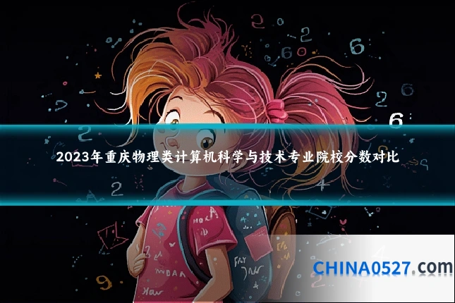 2023年重庆物理类计算机科学与技术专业院校分数对比