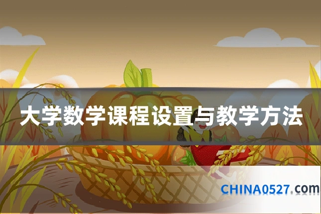 大学数学课程设置与教学方法