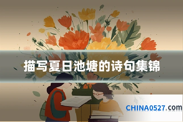 描写夏日池塘的诗句集锦