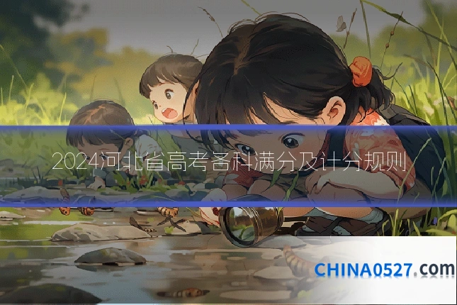 2024河北省高考各科满分及计分规则