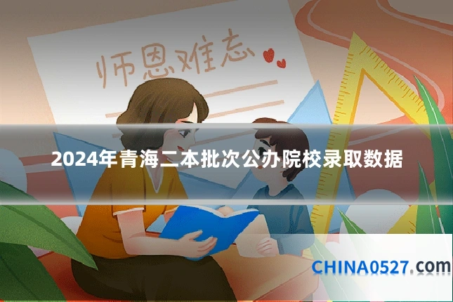 2024年青海二本批次公办院校录取数据