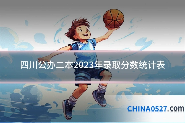 四川公办二本2023年录取分数统计表