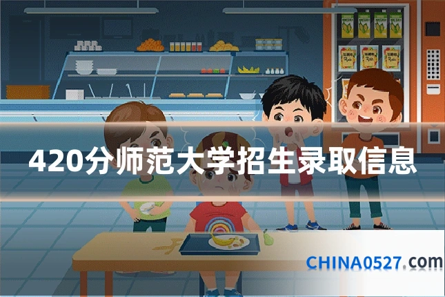 420分师范大学招生录取信息