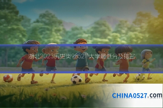 湖北2023历史类985211大学最低分及排名