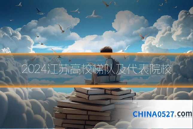 2024江苏高校梯队及代表院校
