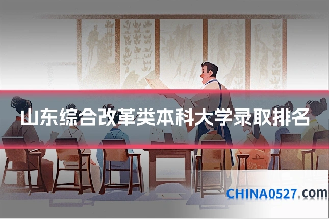 山东综合改革类本科大学录取排名