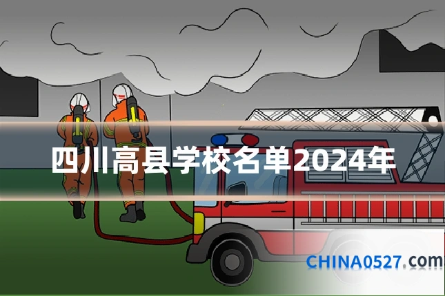 四川高县学校名单2024年