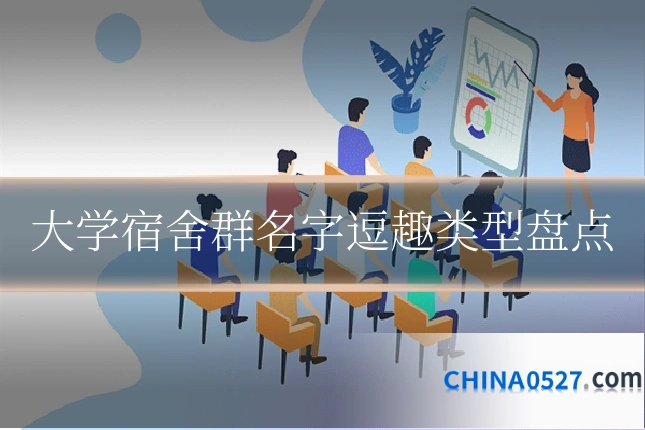 大学宿舍群名字逗趣类型盘点