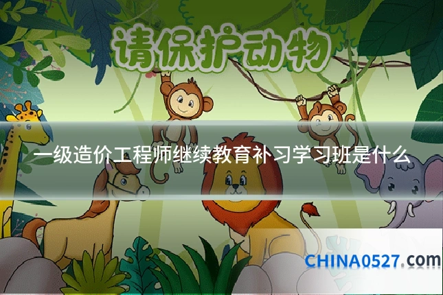 一级造价工程师继续教育补习学习班是什么