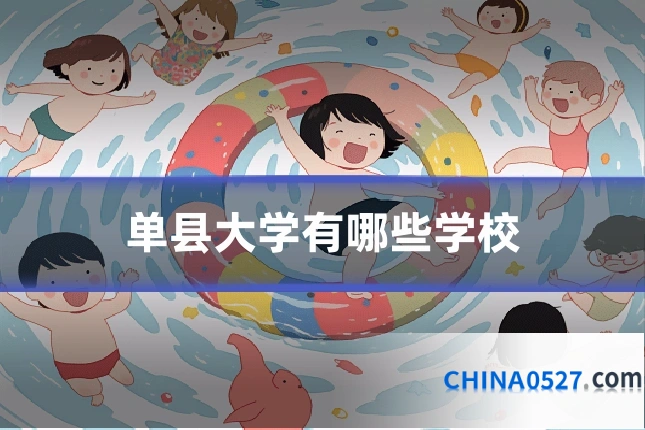 单县大学有哪些学校