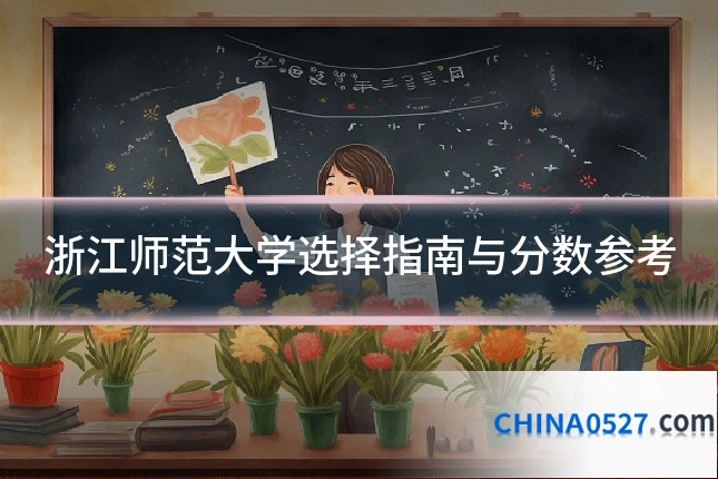 浙江师范大学选择指南与分数参考