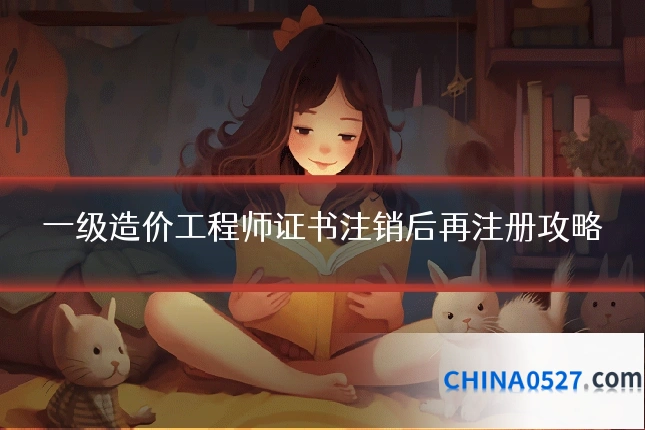 一级造价工程师证书注销后再注册攻略