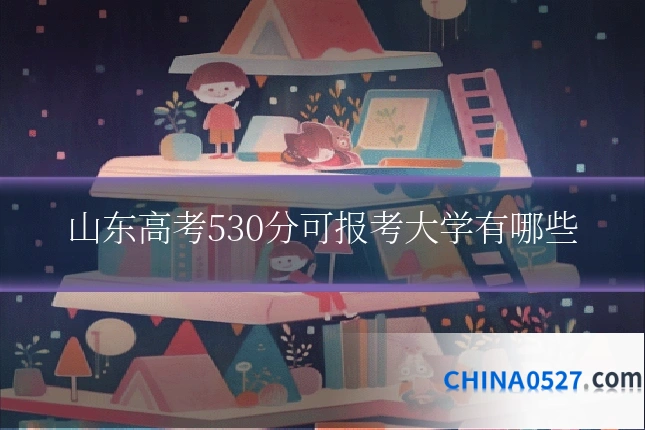 山东高考530分可报考大学有哪些