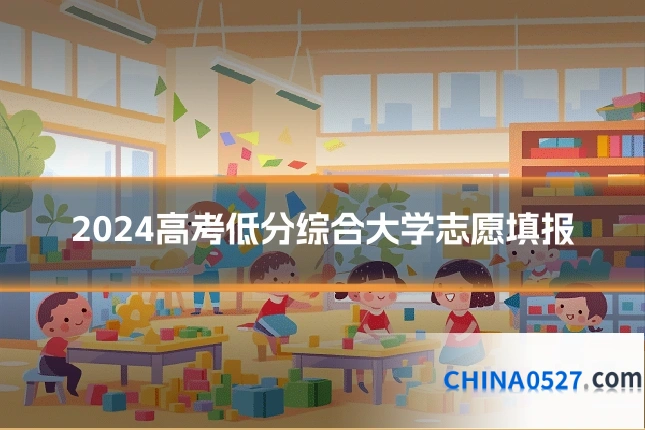 2024高考低分综合大学志愿填报