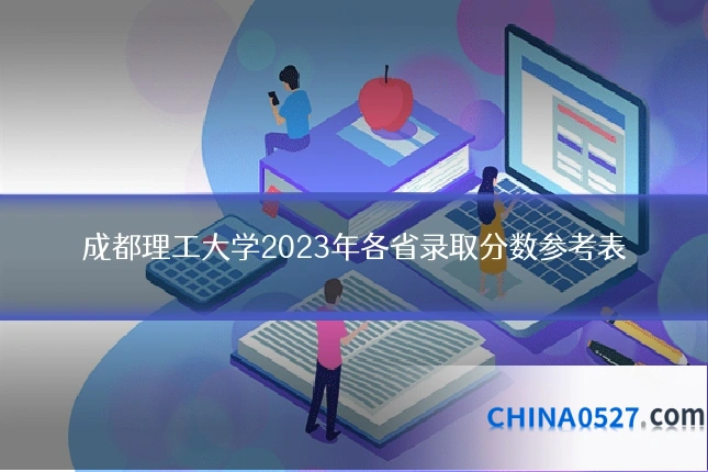 成都理工大学2023年各省录取分数参考表