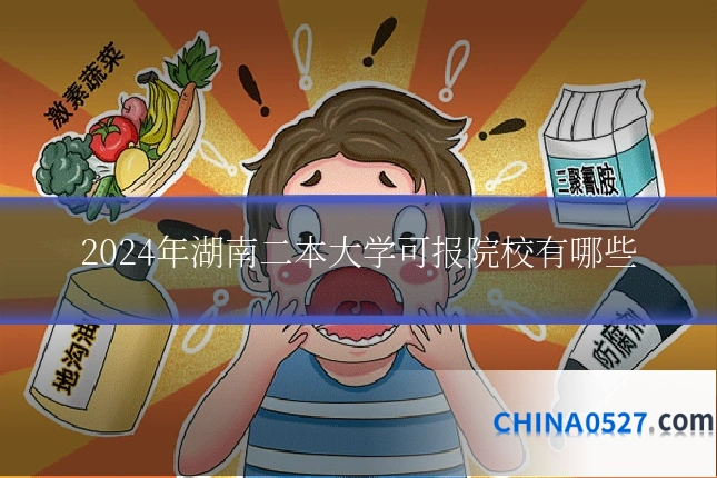 2024年湖南二本大学可报院校有哪些
