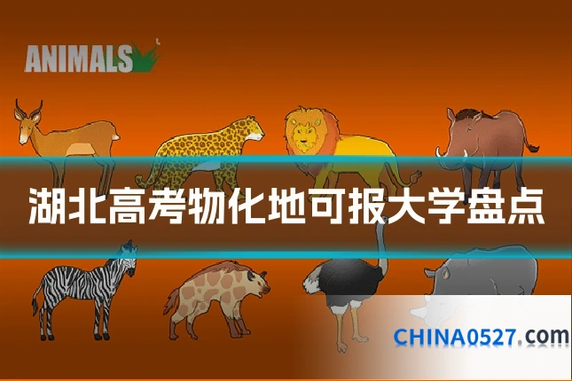 湖北高考物化地可报大学盘点
