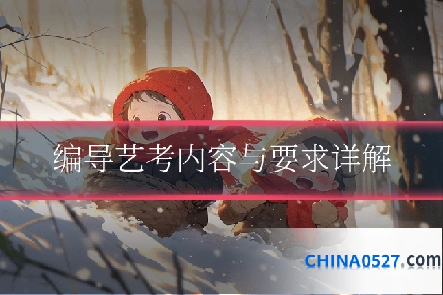 编导艺考内容与要求详解