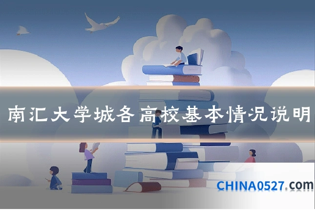 南汇大学城各高校基本情况说明