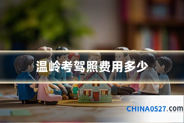温岭考驾照费用多少