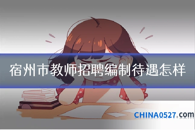 宿州市教师招聘编制待遇怎样