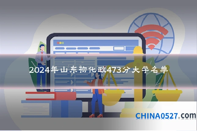 2024年山东物化政473分大学名单