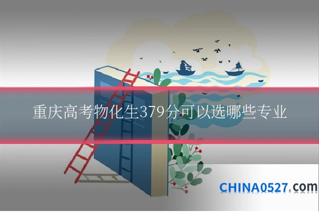 重庆高考物化生379分可以选哪些专业