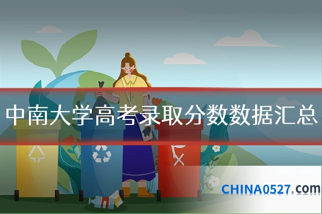 中南大学高考录取分数数据汇总