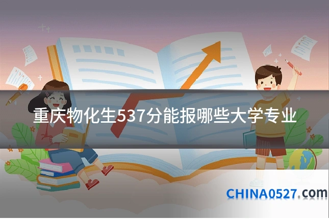 重庆物化生537分能报哪些大学专业