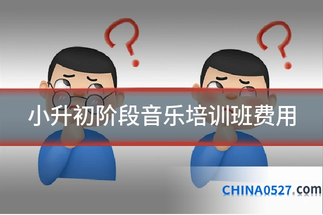 小升初阶段音乐培训班费用