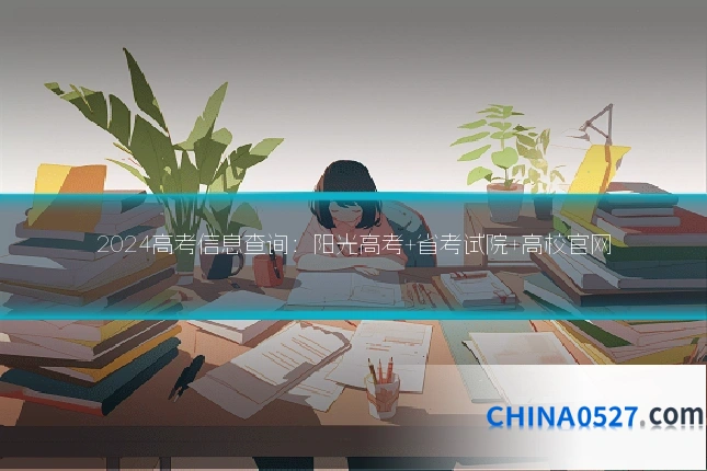 2024高考信息查询：阳光高考+省考试院+高校官网