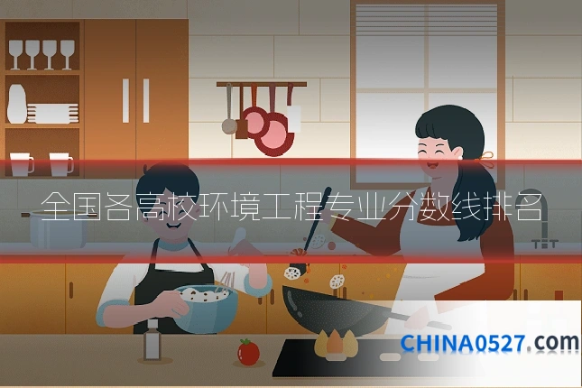 全国各高校环境工程专业分数线排名