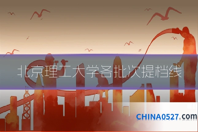 北京理工大学各批次提档线