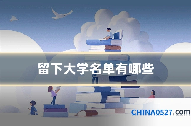 留下大学名单有哪些
