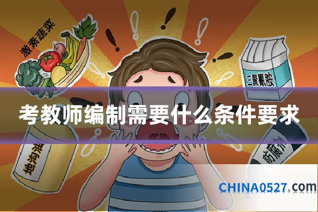 考教师编制需要什么条件要求