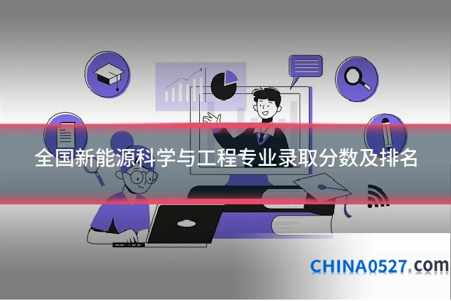 全国新能源科学与工程专业录取分数及排名