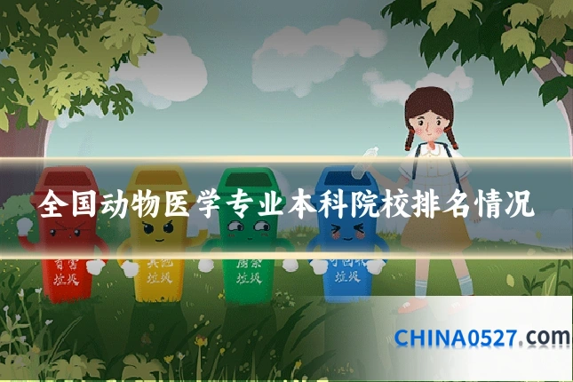 全国动物医学专业本科院校排名情况