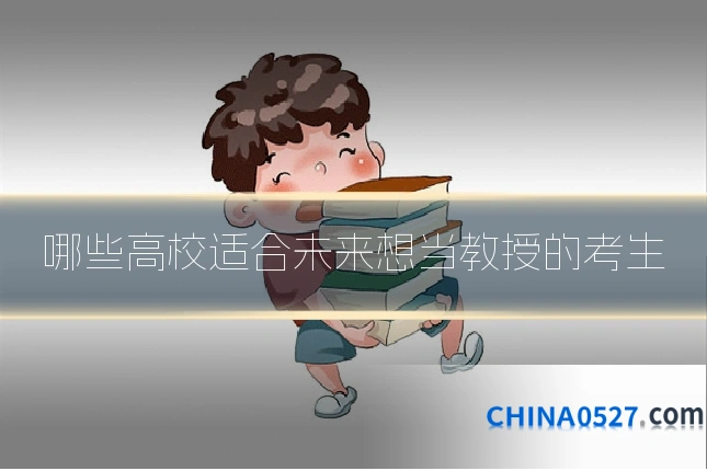 哪些高校适合未来想当教授的考生