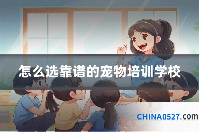 怎么选靠谱的宠物培训学校
