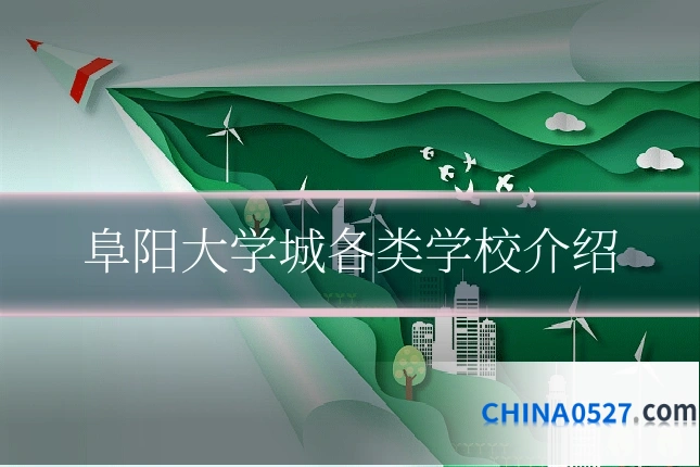 阜阳大学城各类学校介绍
