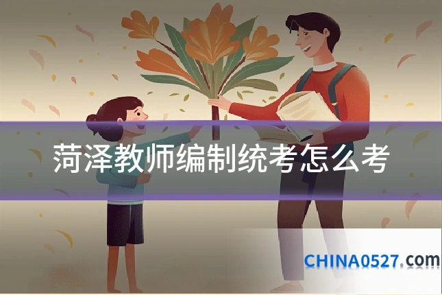 菏泽教师编制统考怎么考