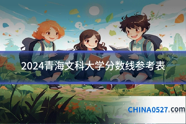 2024青海文科大学分数线参考表