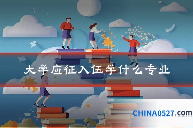 大学应征入伍学什么专业